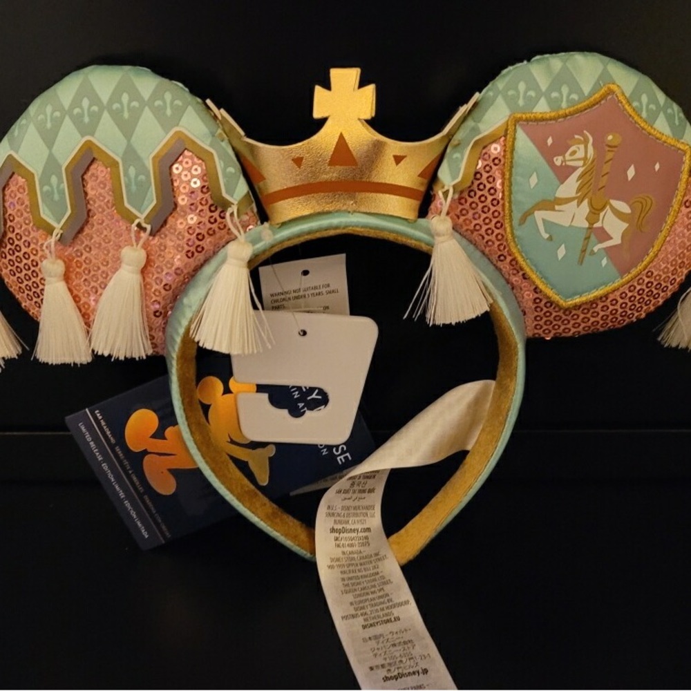 King Arthur’s Regal Carousel Disney Parks Mickey Main Attraction Ears Headband